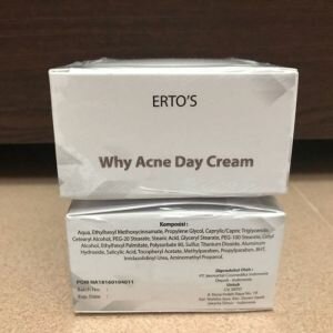 ERTOS WHY ACNE DAY CREAM / ERTO'S WHY ACNE DAY CREAM BPOM