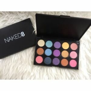 [ EYESHADOW 15 WARNA RAINBOW ] EYESHADOW NAKED8 WARNA RAINBOW