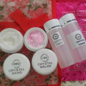 CREAM HN CRYSTAL 15GR POT EMBOS / CREAM HN KRISTAL ORIGINAL FREE BROSUR